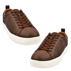 Thomas Mens Blunt Lace-up Trainers (Size 10) - Brown