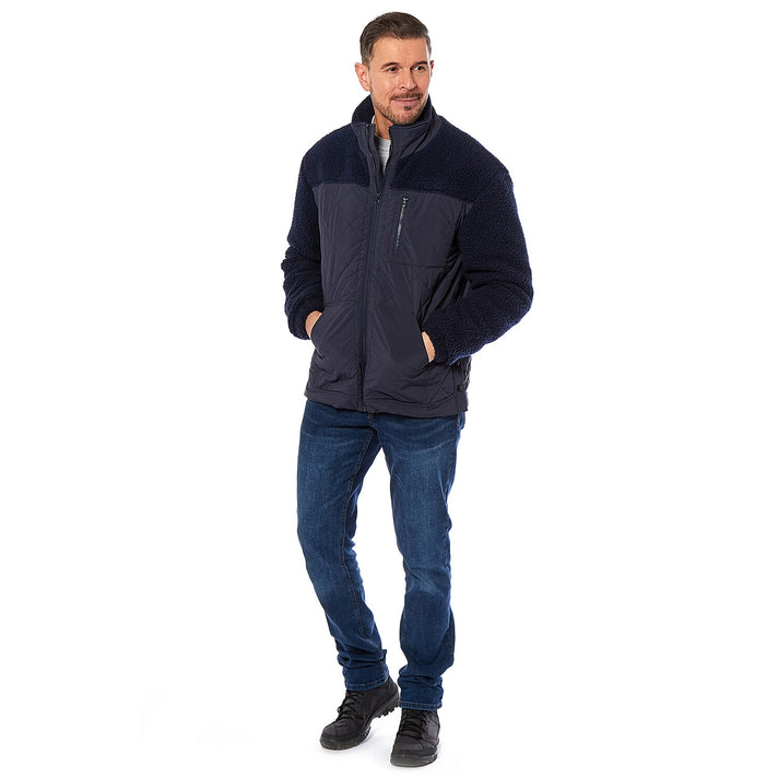 Teddy Fleece Jacket (Size L) - Navy 7840730 2