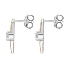 Mercury Mystic Topaz Earrings in Sterling Silver 1.30 Ct