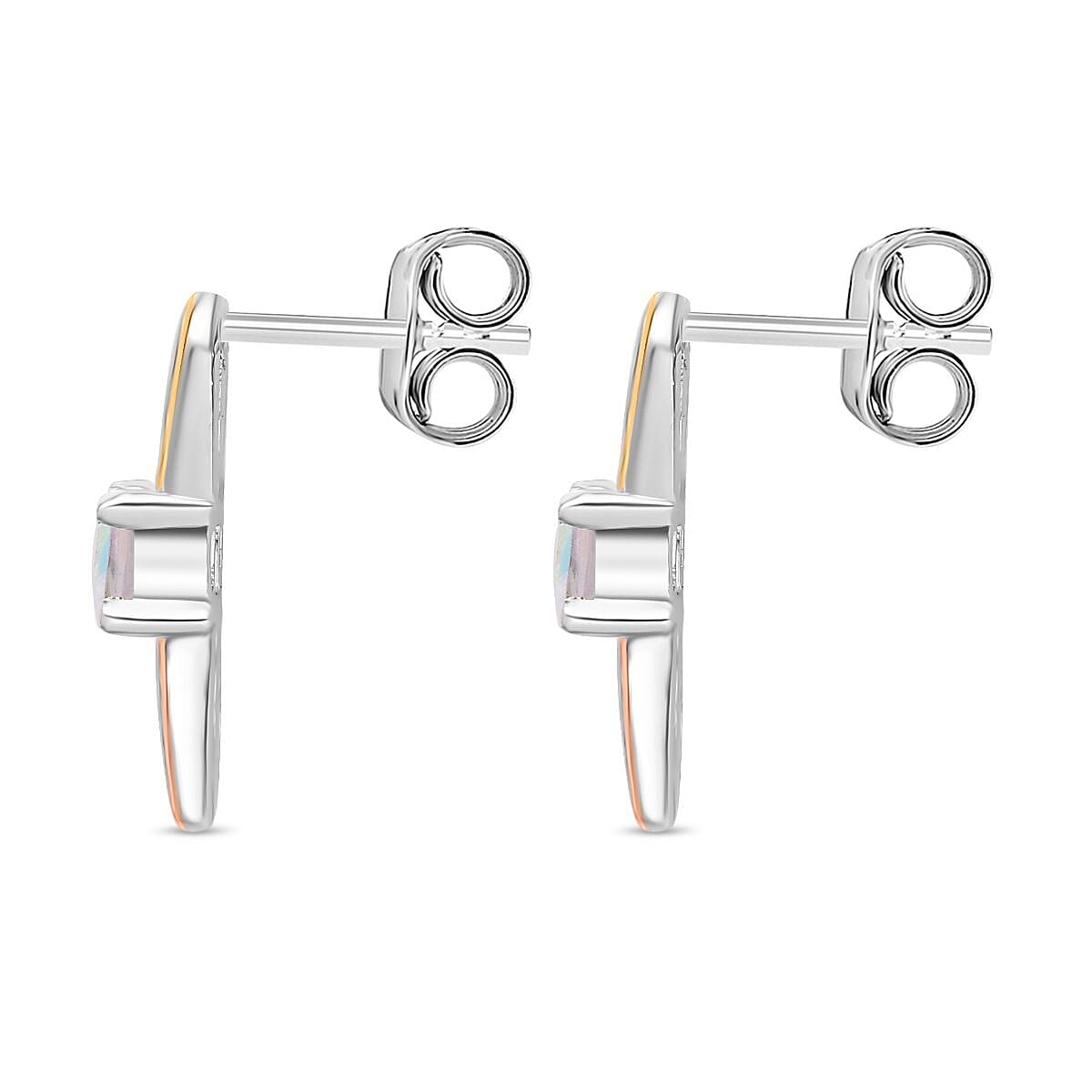 Mercury Mystic Topaz Earrings in Sterling Silver 1.30 Ct 7790903 5