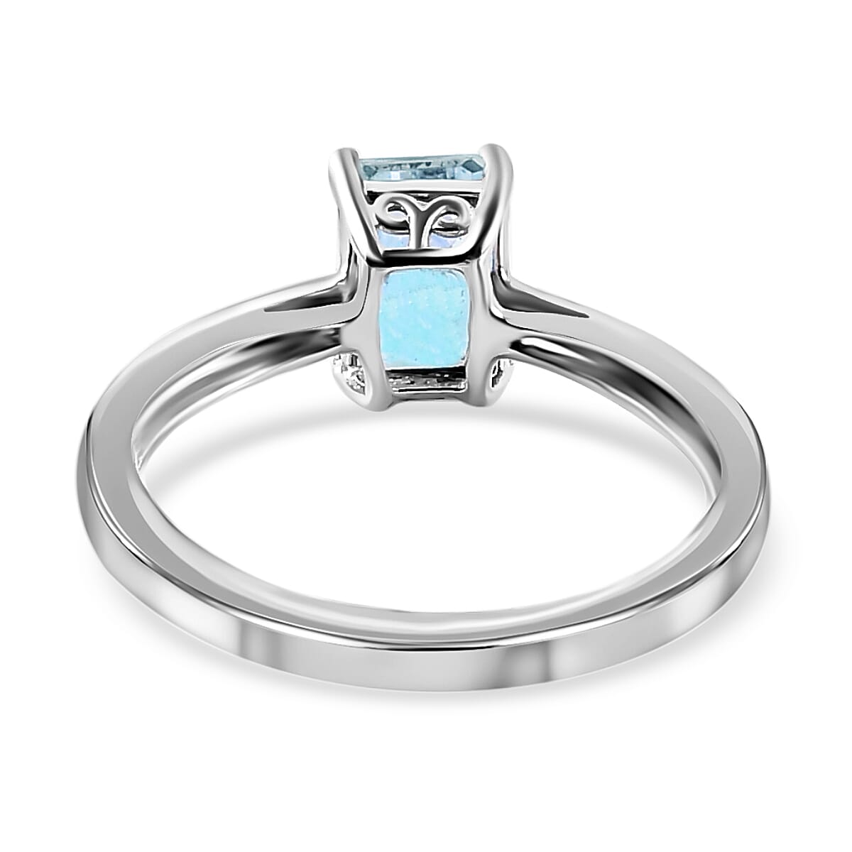 Mercury Mystic Topaz Solitaire Ring in Sterling Silver 1.20 Ct 7521728 4