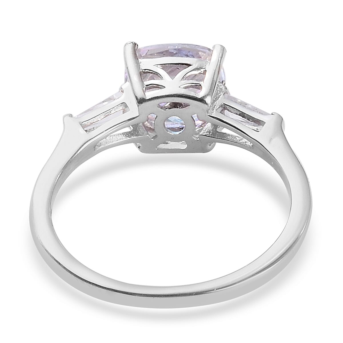 Mercury Mystic Topaz and White Topaz Ring in Platinum Overlay Sterling Silver 1.75 Ct. 3686303 4