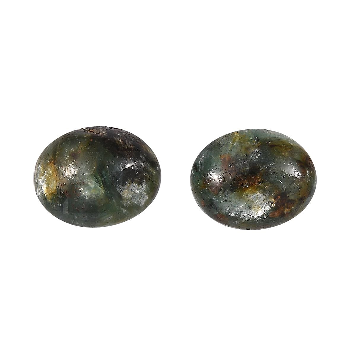 Set of 2 A-Grade Mermaid Kyanite Loose Gemstones in Oval Shape (10x8mm) 2.52 ct. 8025897 0
