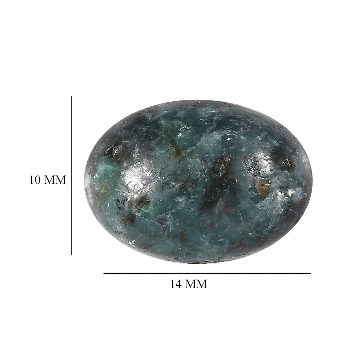 A-Grade Mermaid Kyanite Loose Gemstone in Oval Shape (14x10mm) 5.72 ct. 8025894 4