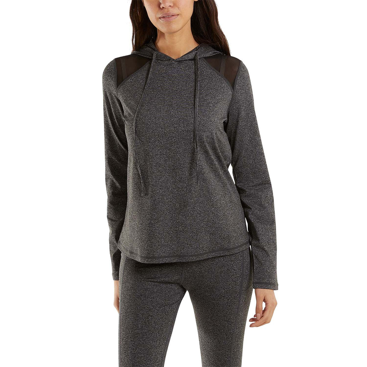 Mesh Shoulder Activewear Hoodie 8043083 0