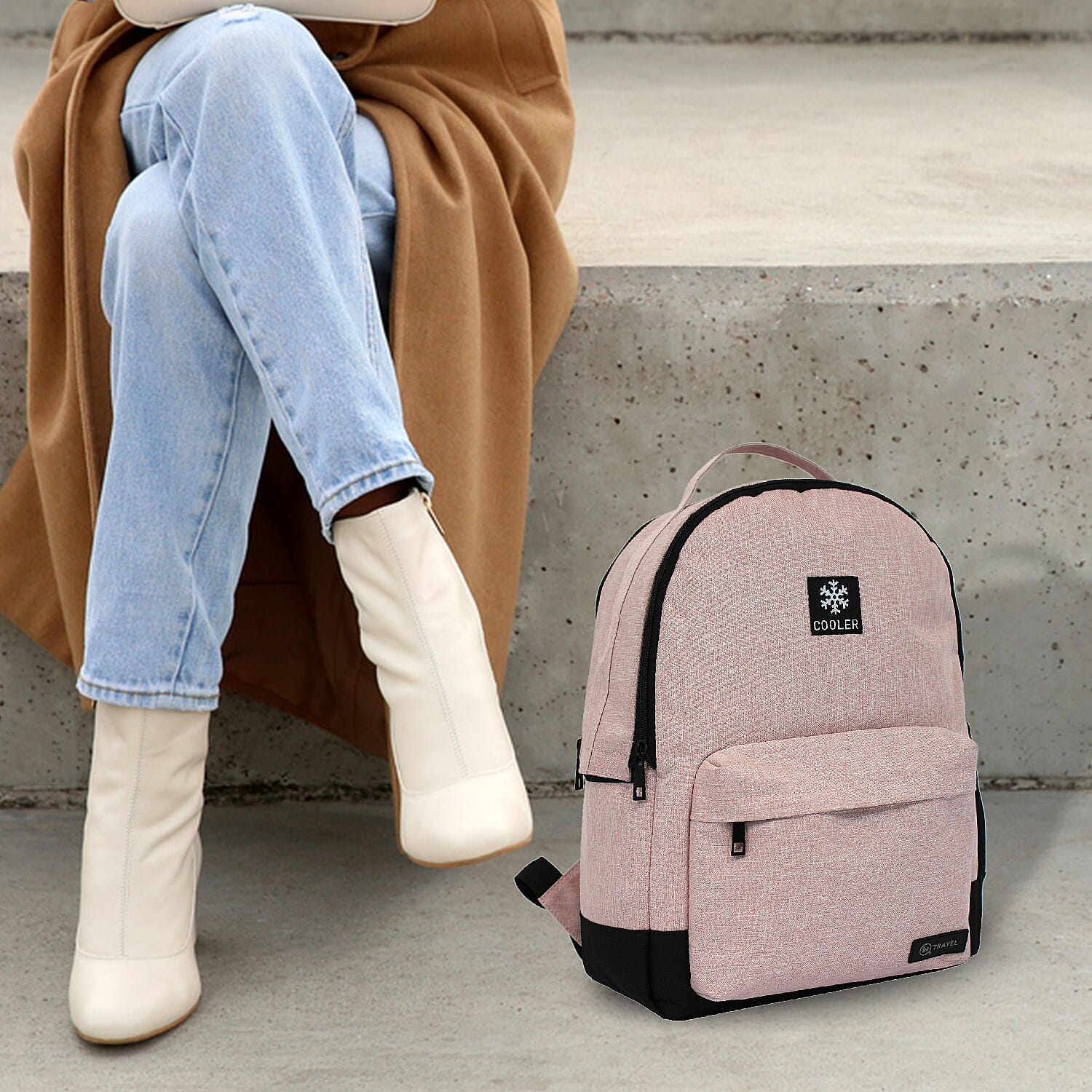 Picnic Cooler Backpack (16 L) - Pink 7559863 1