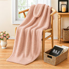 Microfiber comfort Blanket Single Size (Size 130 x 170 cm) - Pink