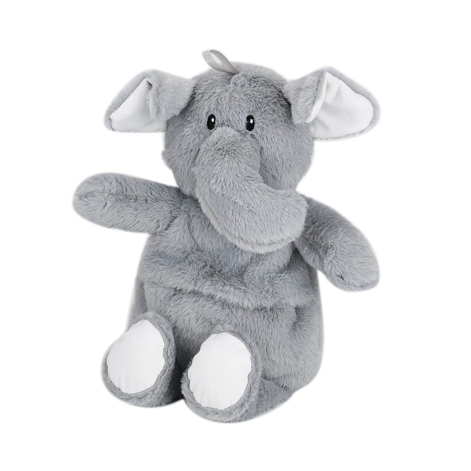 Microwavable Elephant Heat Bag with Tourmaline Beads 7893571 9