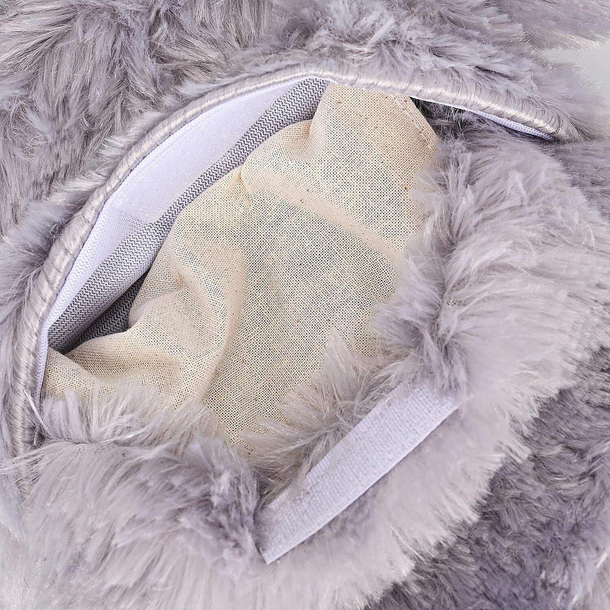 Microwavable Rabbit Heat Bag with Tourmaline Beads 7893565 13