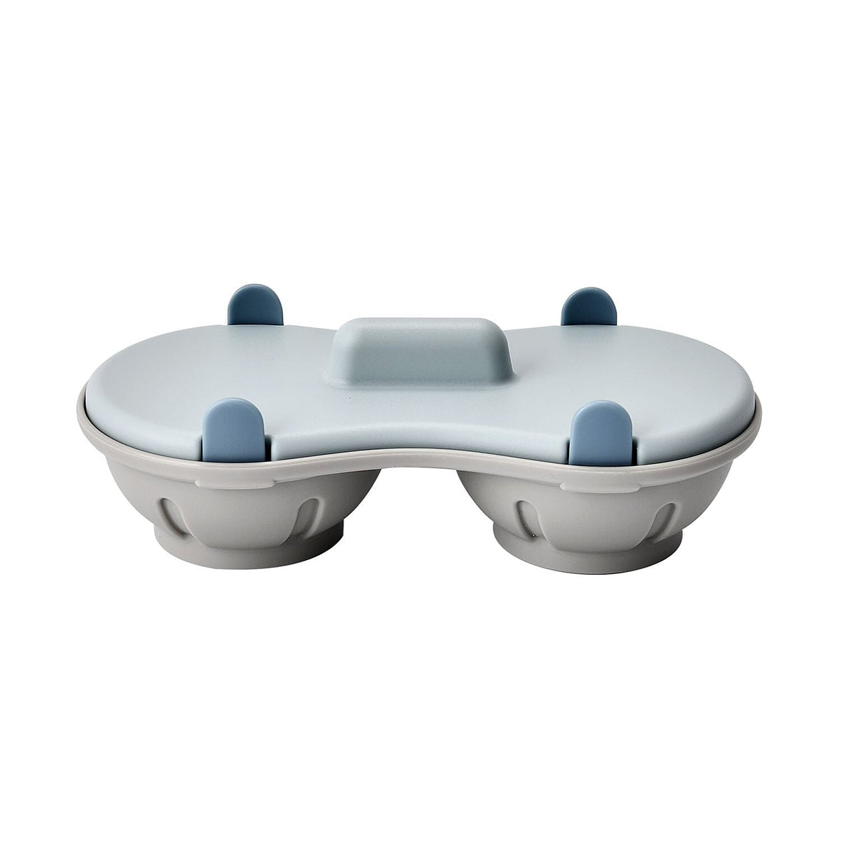Easy Eggs in Minutes. Microwave Egg Cooker with Lid (Size 22x11.8x8 cm) - White 7283714 0