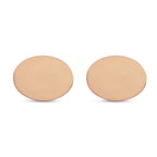 Miker Engraved CuffLink in Rose Gold Tone