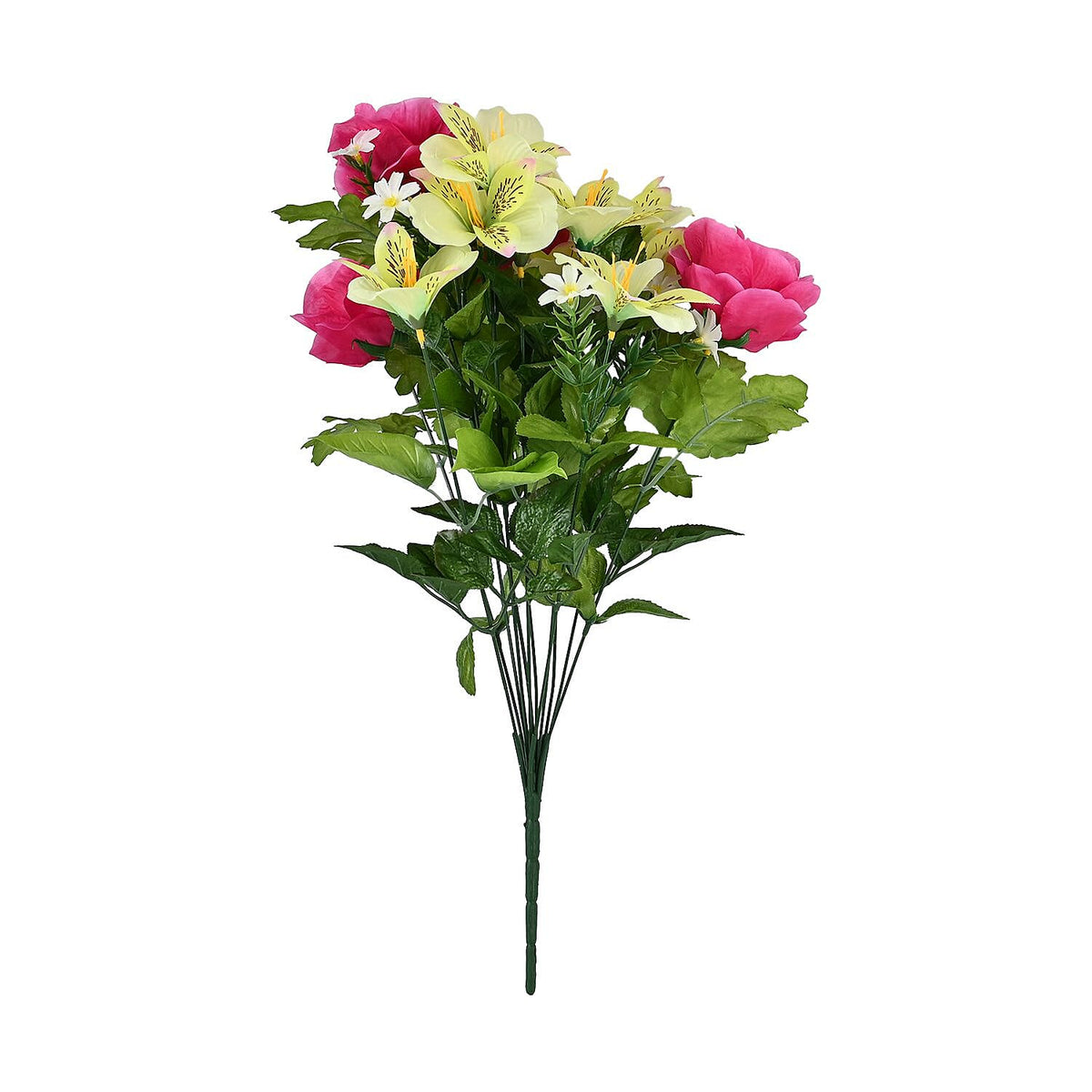 Mini Bauhinia Rose Faux Flower Bouquet 7688538 2