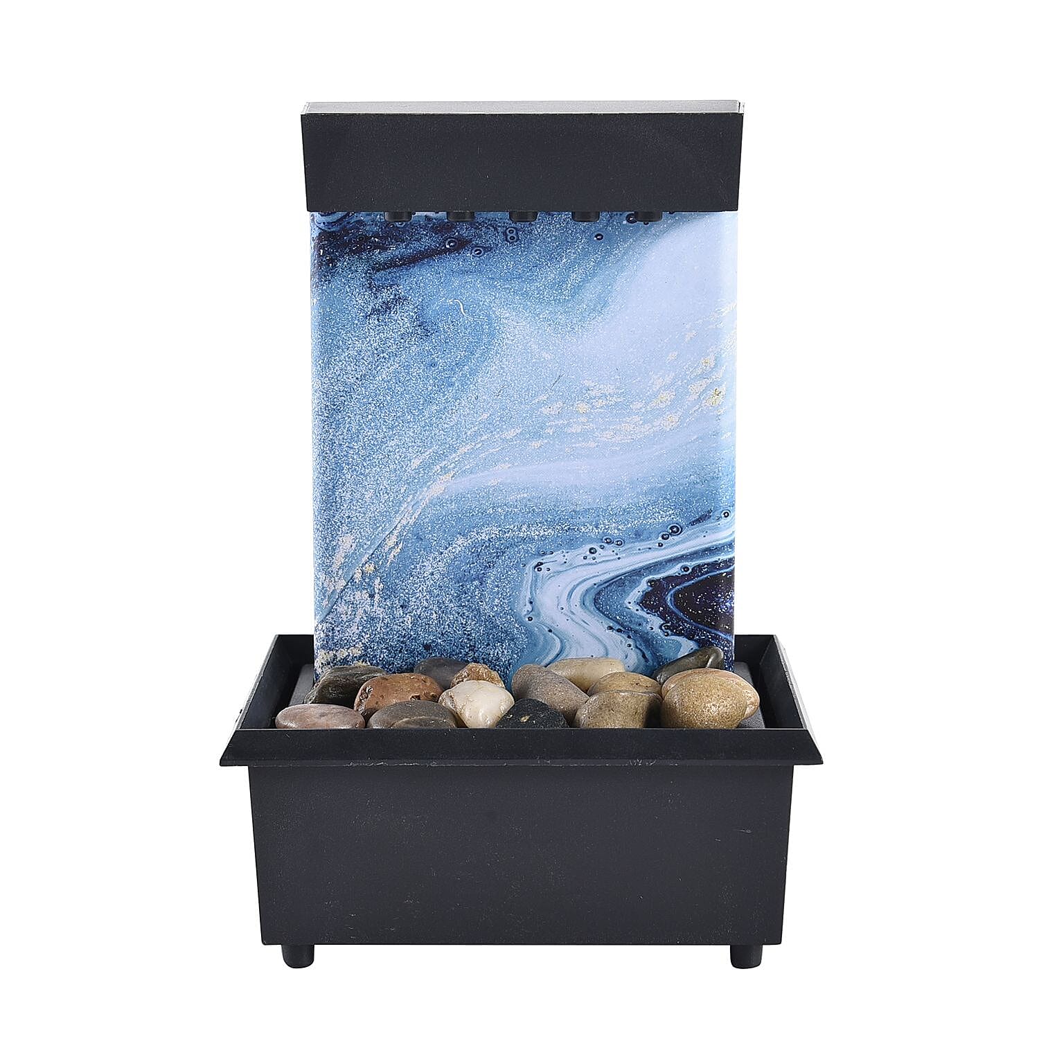 Waterfall Water Fountain with LED Light  (2 AA Battery, Not Included) 7021864 0