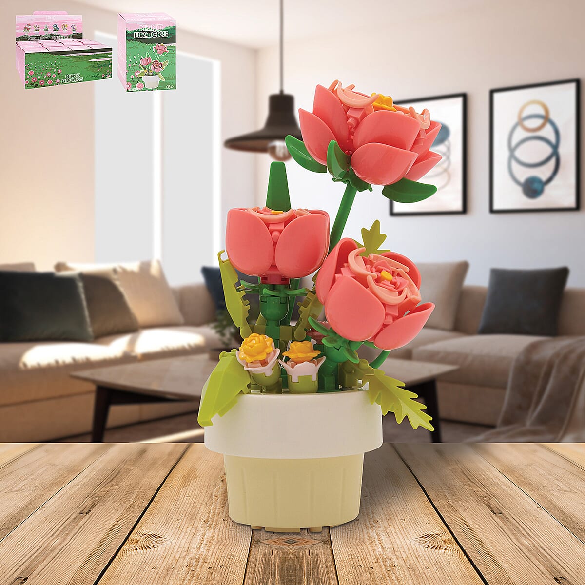 Minibricks Red Roses 8296449 1