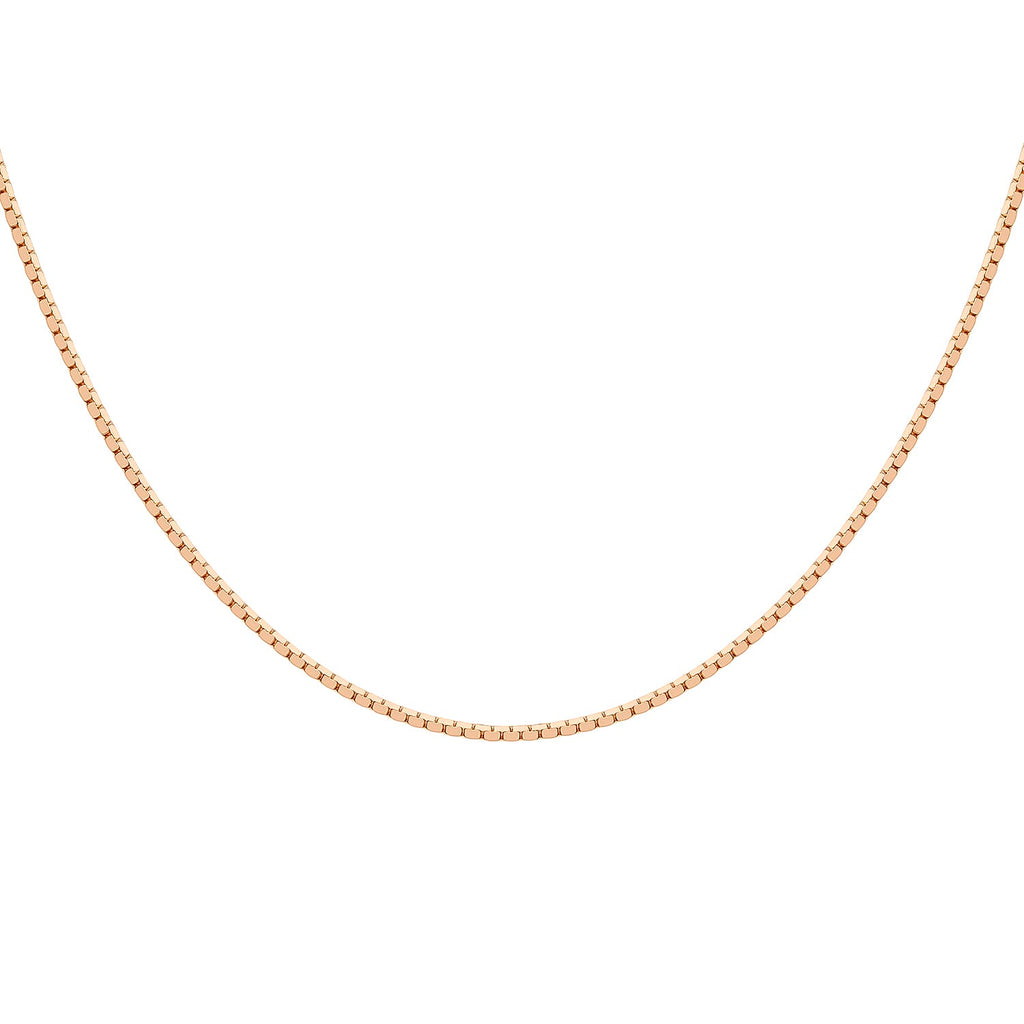 9K Rose Gold  Chain (Size - 16),  Gold Wt. 2.5 Gms