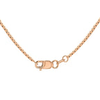 9K Rose Gold  Chain (Size - 18),  Gold Wt. 2.8 Gms