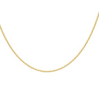 9K Yellow Gold  Chain (Size - 20),  Gold Wt. 3.1 Gms