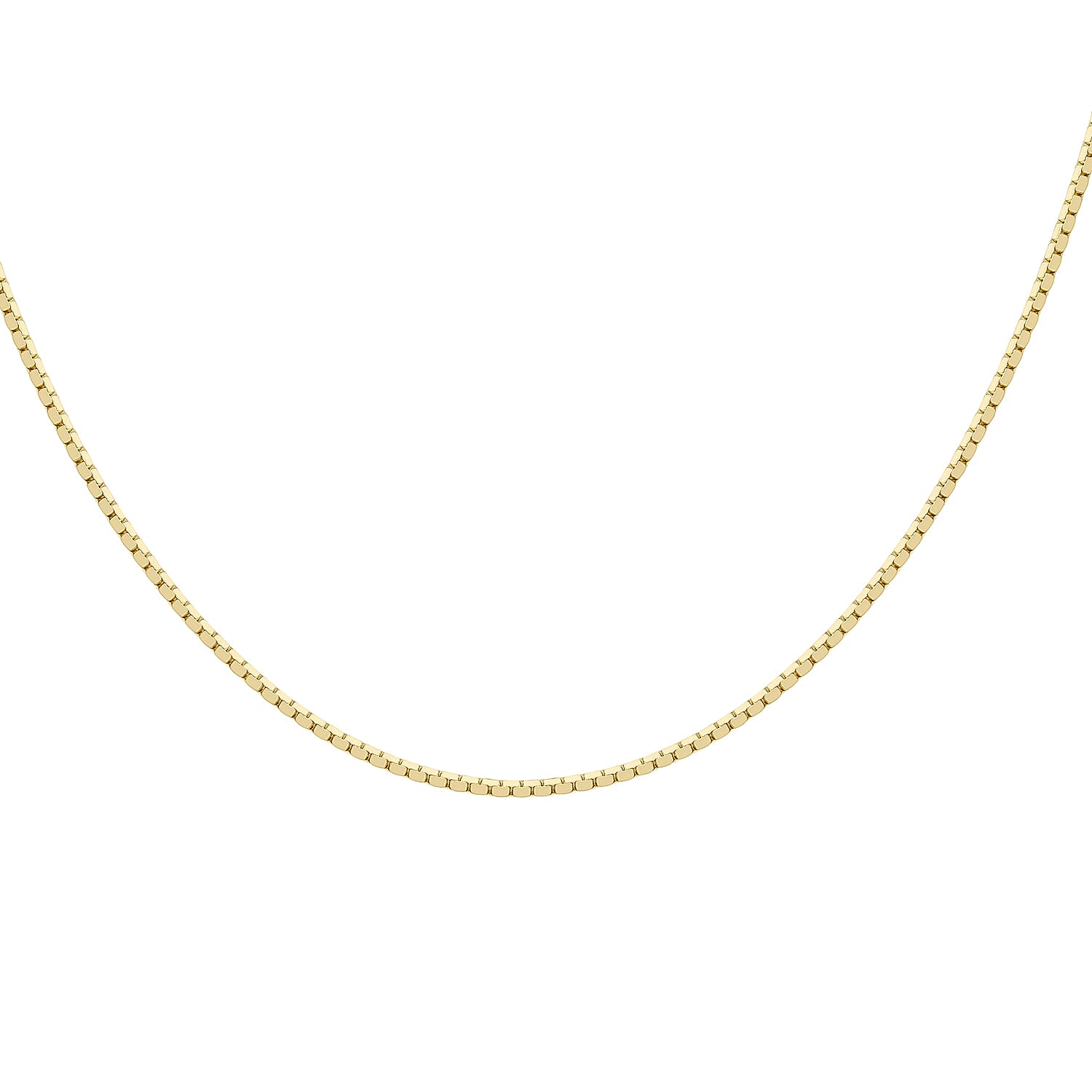 Mirror Box Chain 20 Inch in 9K Yellow Gold 7581781 0