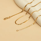 9K Yellow Gold  Chain (Size - 20),  Gold Wt. 3.1 Gms