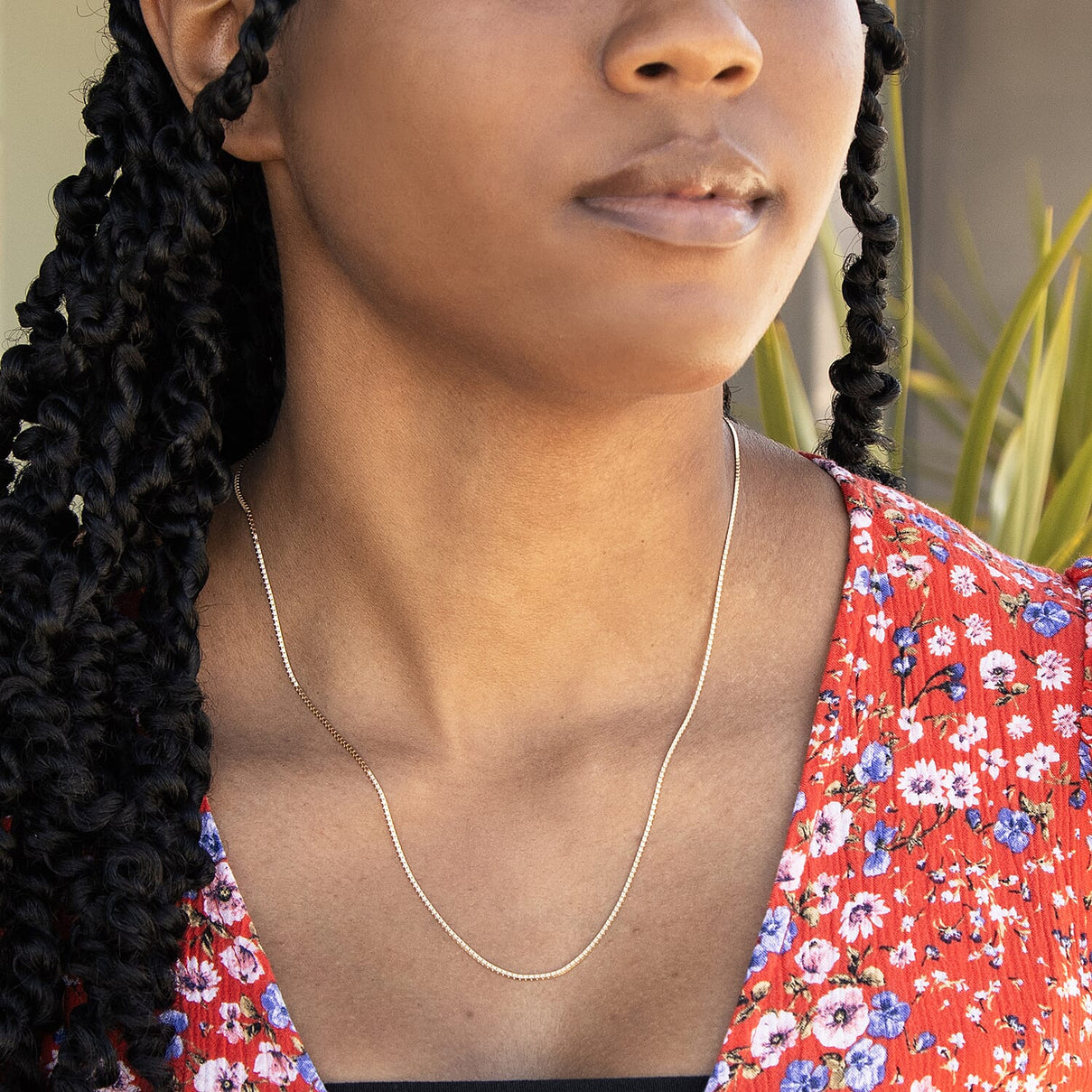 Mirror Box Chain 20 Inch in 9K Yellow Gold 7581781 2