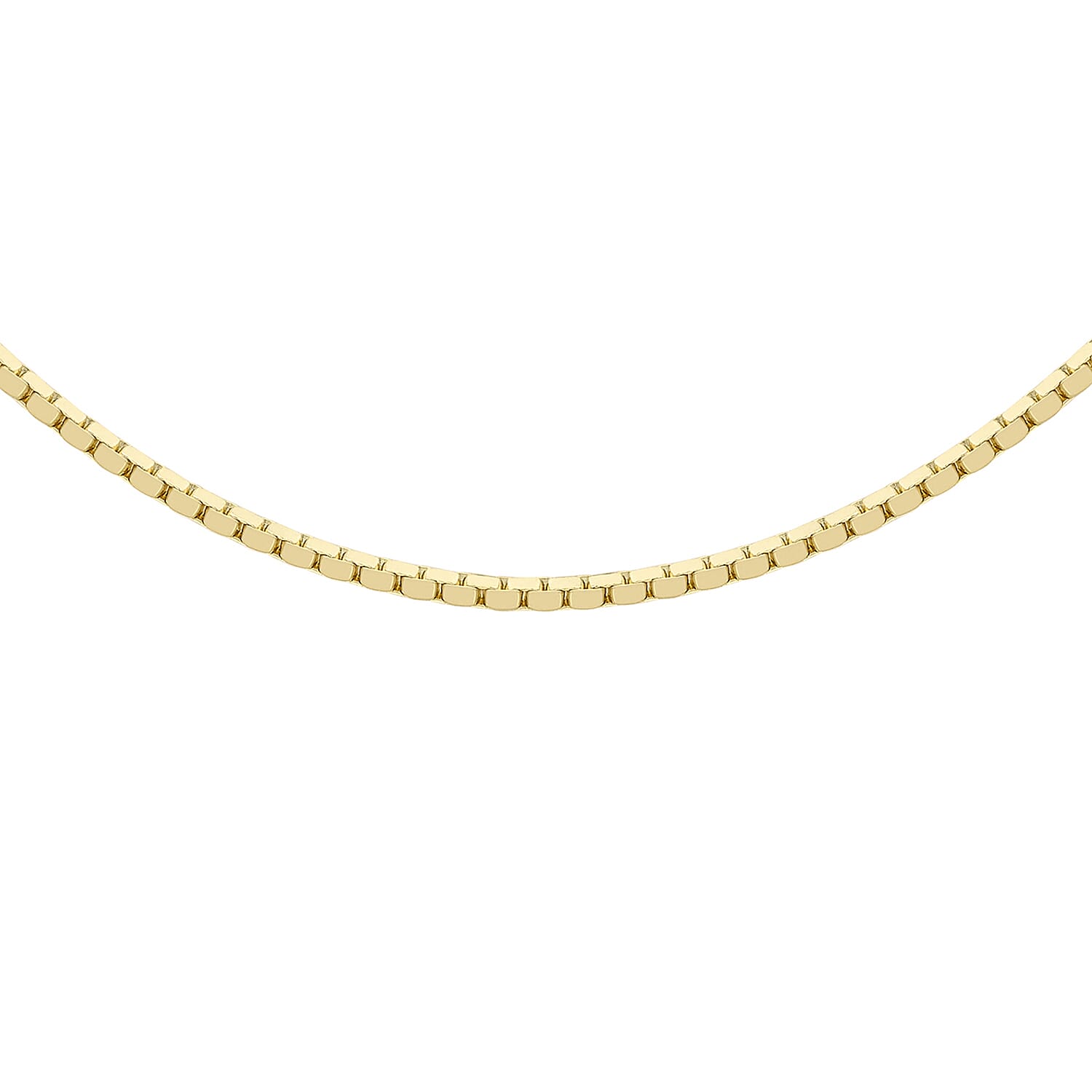 Mirror Box Chain 20 Inch in 9K Yellow Gold 7581781 3