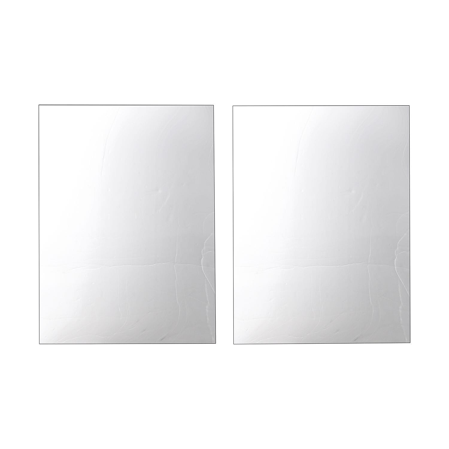 Self-Adhesive Mirror Sheets (Pack of 4) 7646230 5