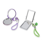 Set of 2 - 3D Character Design Compact Mirrors - Blue & Purple