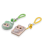 Set of 2 - 3D Character Design Compact Mirrors - Yellow & Green