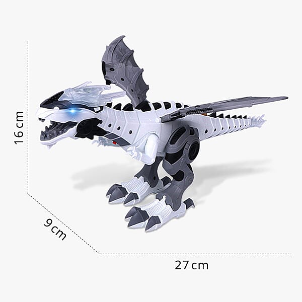 Mist Spray Dragon Toy for Kids with Simulation Roaring, Spraying, Shaking Head, Red Light and Sound 7274798 6