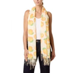 Misumi Orange Print Scarf
