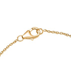 Moissanite Chain Bracelet (Size - 7.5) with Lobster Clasp in 18K Vermeil Yellow Gold Plated Sterling Silver