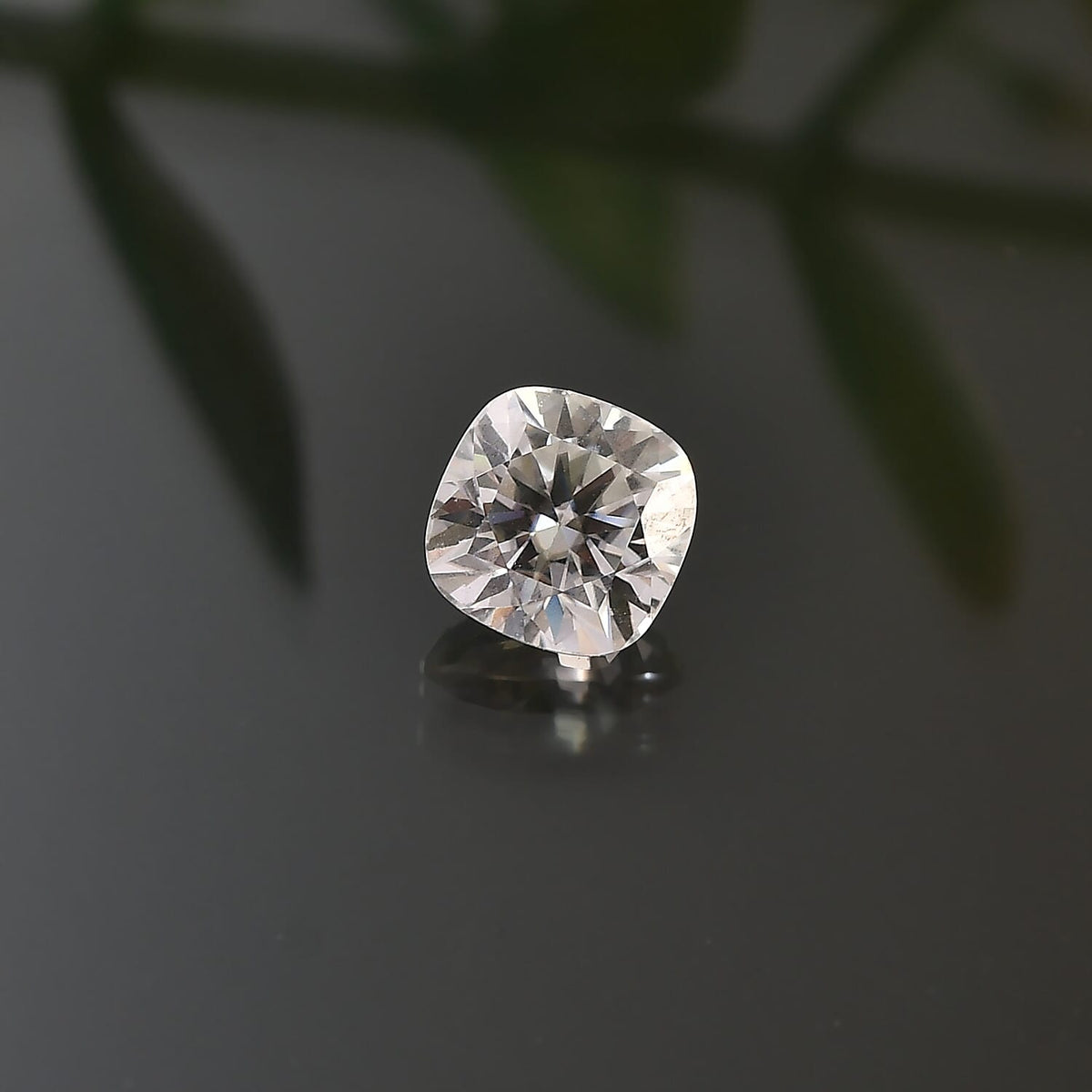 0.57 Ct. Moissanite Loose Gemstone in Cushion Shape (5x5 mm) 8072243 1