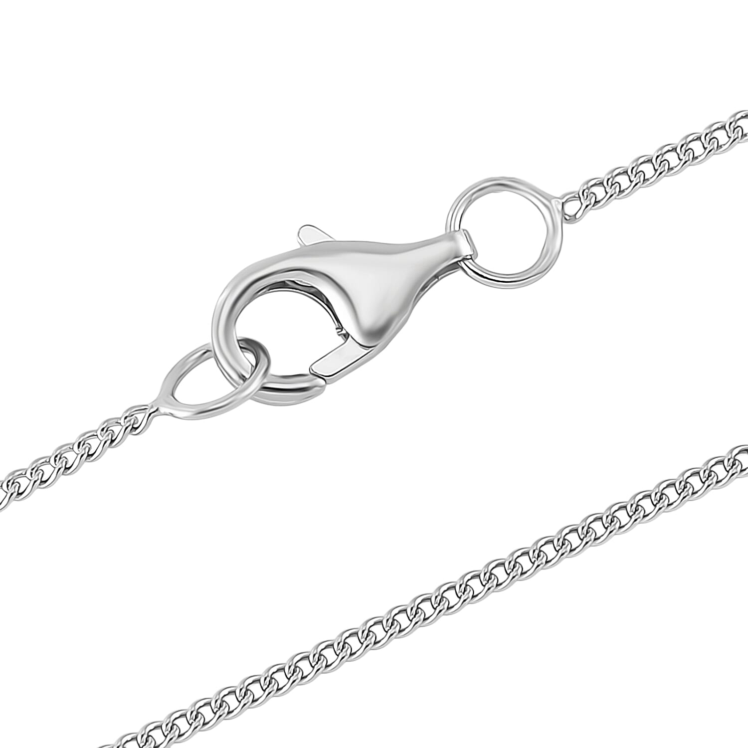 RADIANTA GRA Certified Crown Moissanite Pendant with Chain (Size 18) in Rhodium Overlay Sterling Silver 4366150 5