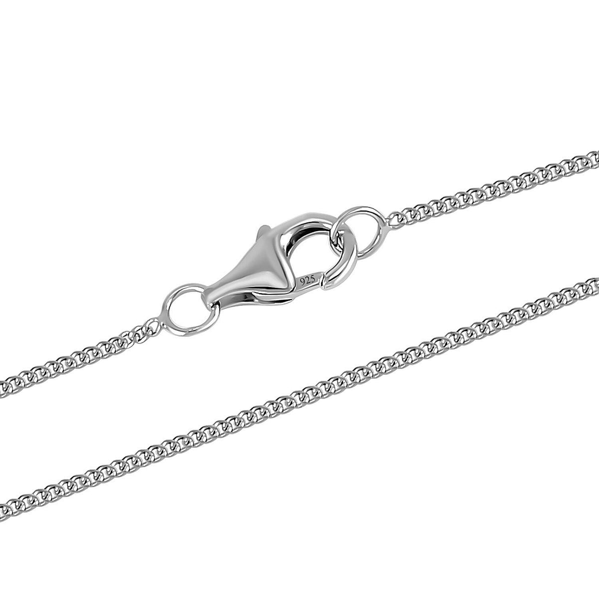RADIANTA GRA Certified 1.96 Ct. Moissanite Cluster Pendant with Chain (Size 18) in Rhodium Overlay Sterling Silver (D-VVS1) 4366387 4