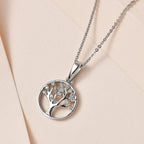 Moissanite Pendant with Chain (Size 20) in Platinum Overlay Sterling Silver