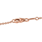 Radianta Moissanite GRA Certified Solitaire Pendant with Chain (Size 20) in 18K Vermeil Rose Gold Plated Sterling Silver 1.20 Ct.