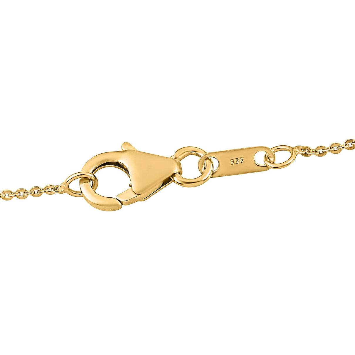Moissanite Pendant with Chain in Vermeil YG Sterling Silver Wt. 6.93 grams, 0.790 Ct 4249840 5