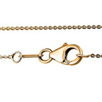 Moissanite Floral Pendant with Chain (Size 20) in 18K Vermeil Yellow Gold Plated Sterling Silver 1.99 Ct, Silver Wt. 5.52 Gms.