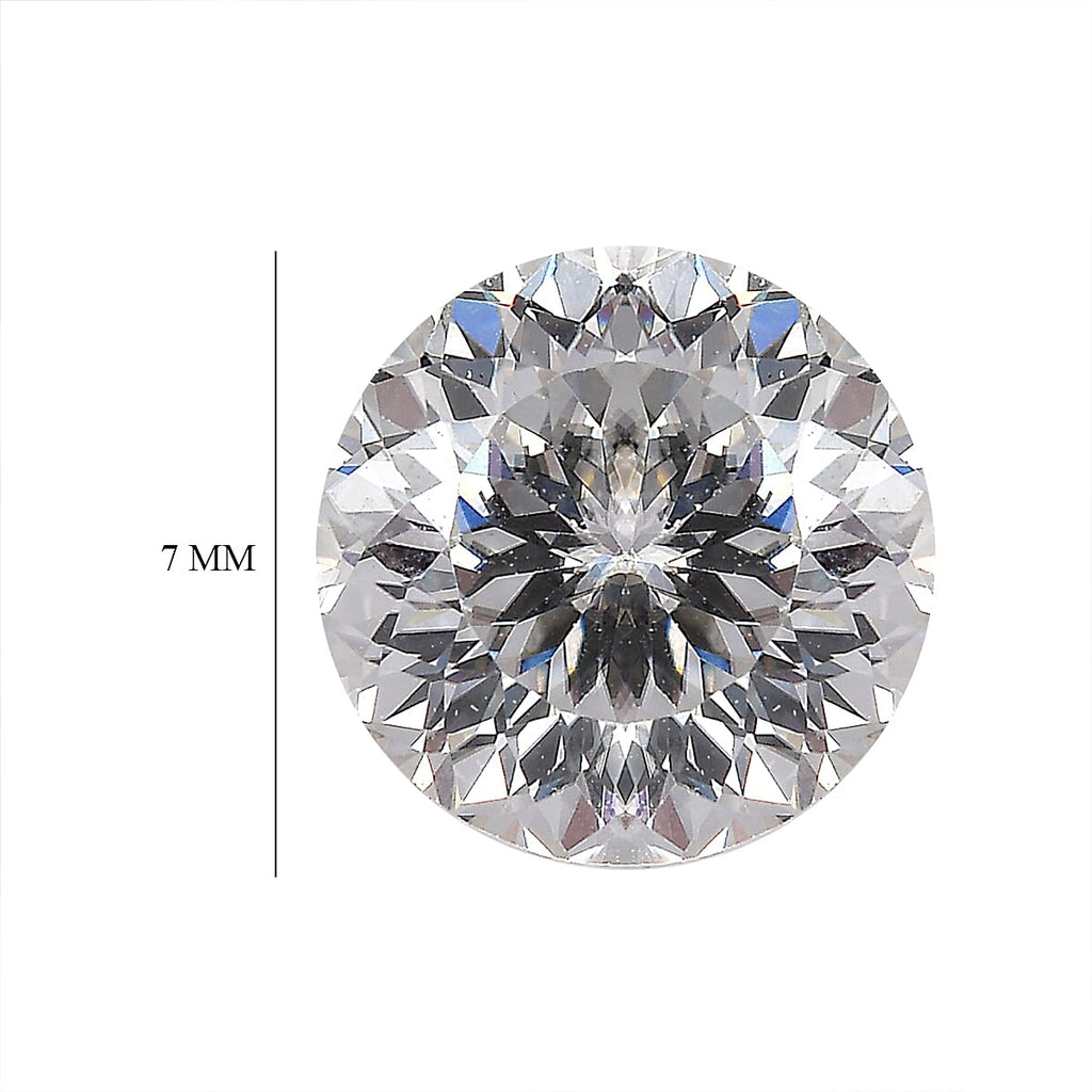 Moissanite Round Shape Gemstone 1.1 Ct. - 7 mm