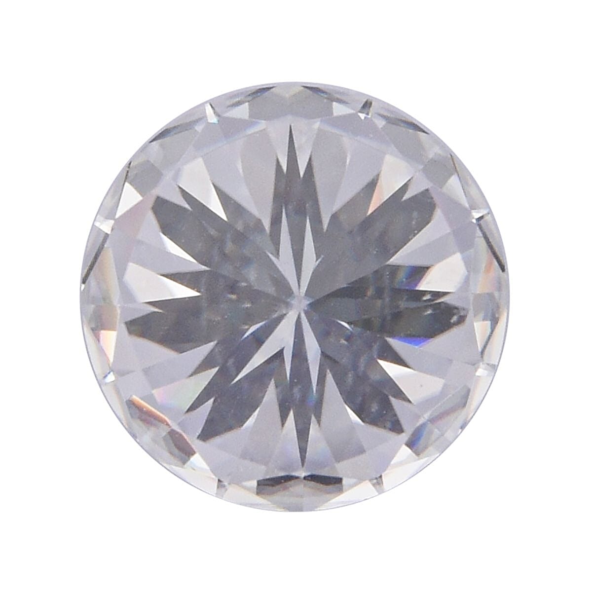 Moissanite Loose Gemstone in Round Shape (E-F) 3 Ct. V32537342 2