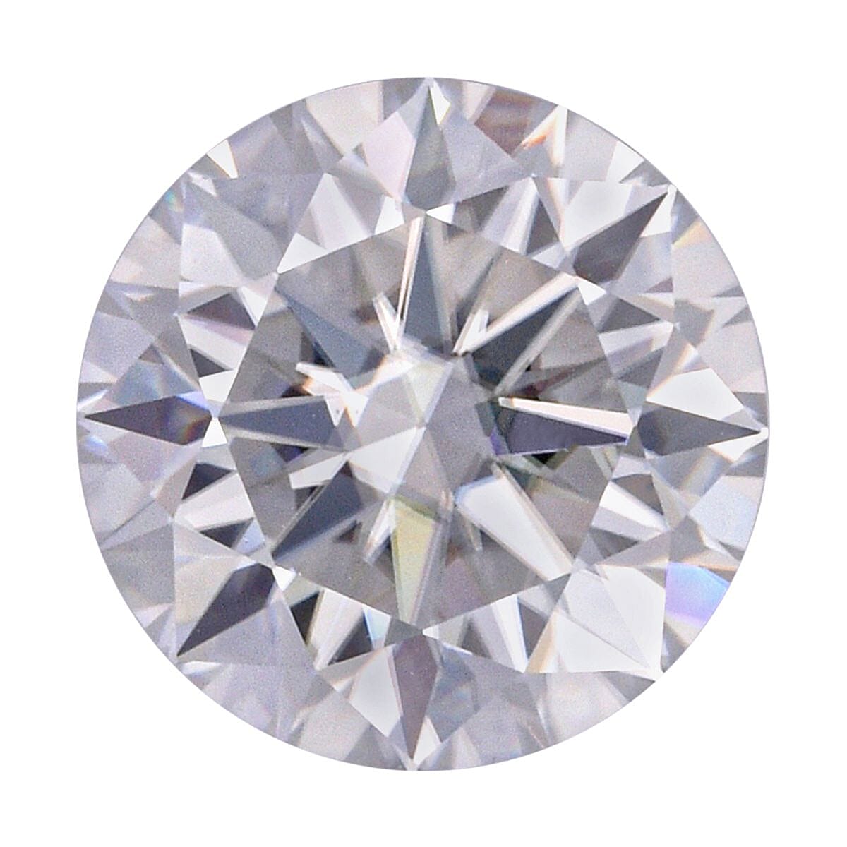 Moissanite Loose Gemstones in Round Shape (E-F) 5 Ct. 8058389 0