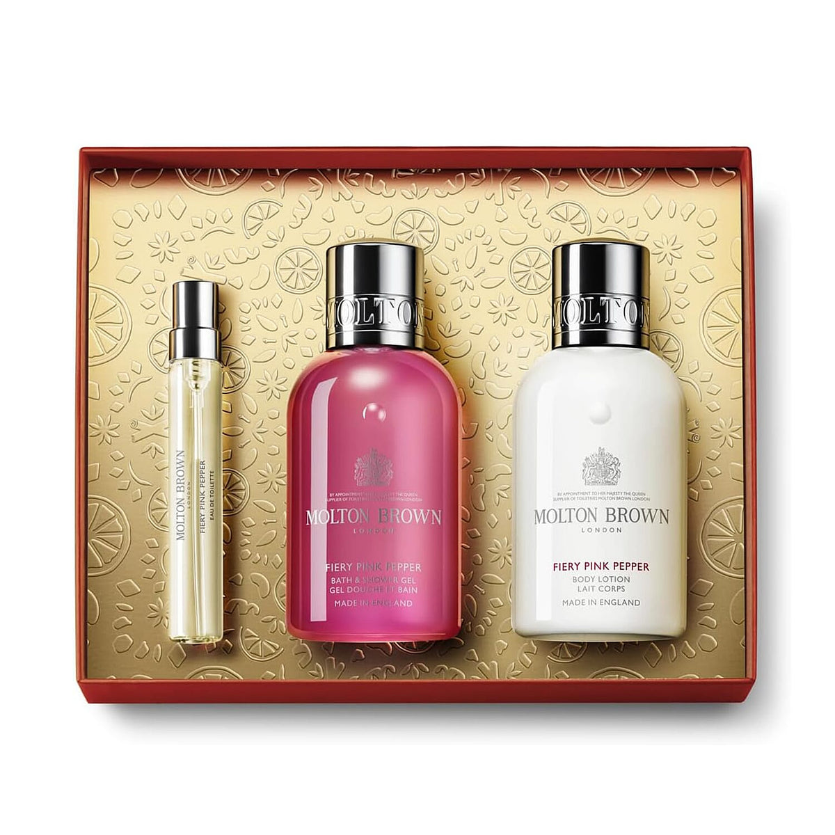 Molton Brown Fiery Pink Pepper 3 Piece Travel Set 7985131 0
