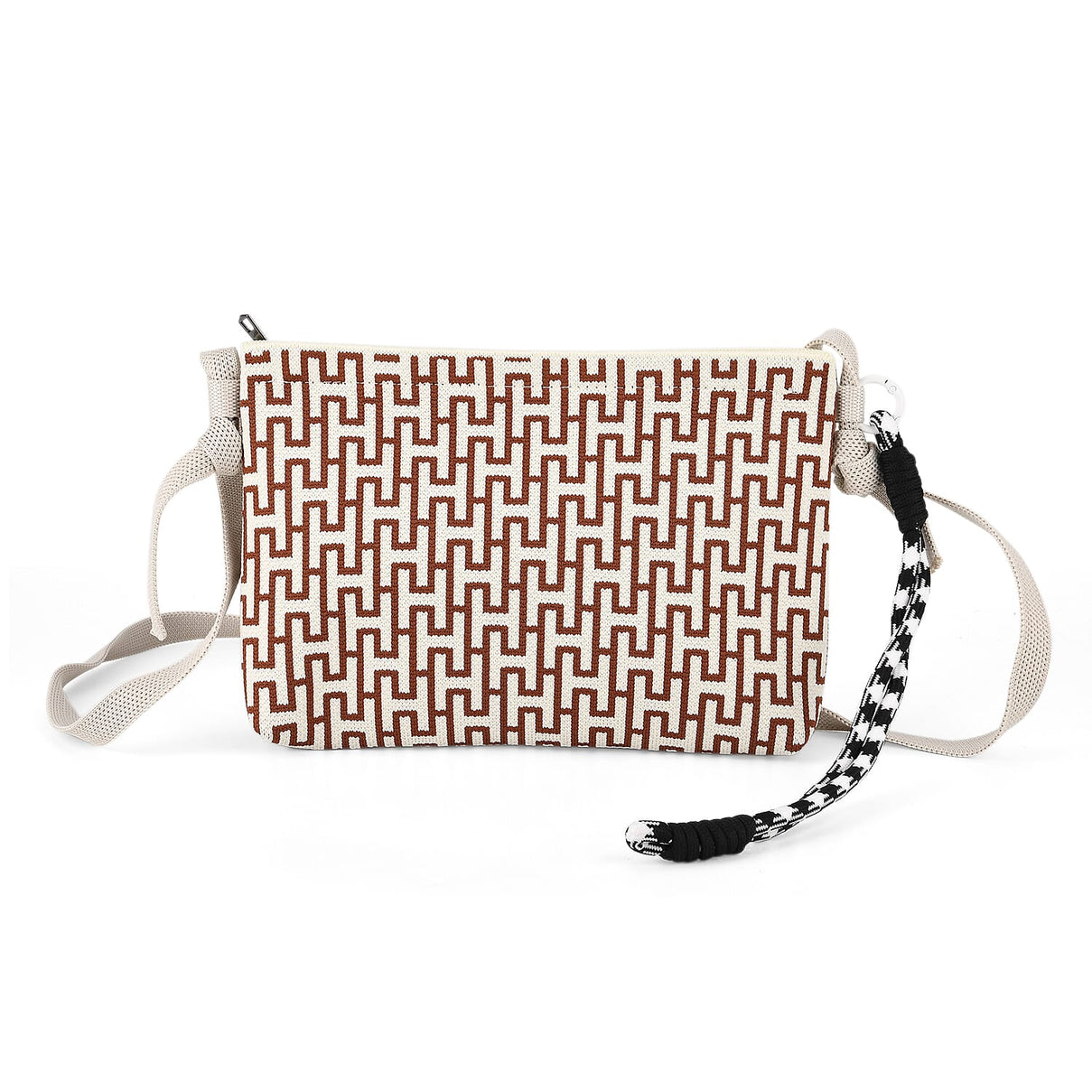 Designer-Inspired Monogram Print  Crossbody Bag - Monogram V32519435 0