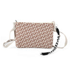 Designer-Inspired Monogram Print  Crossbody Bag - Monogram
