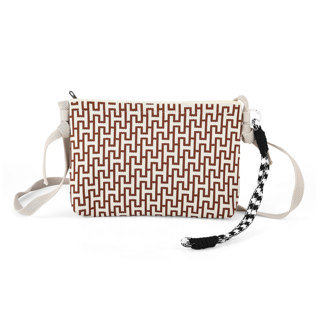 Designer-Inspired Monogram Print  Crossbody Bag - Monogram V32519435 0