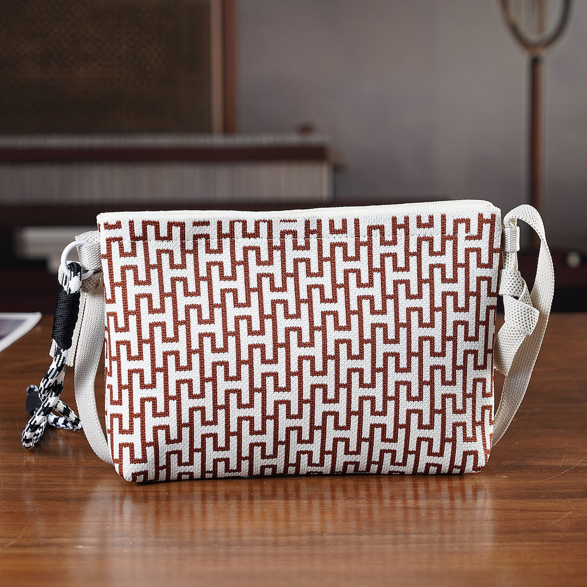 Designer-Inspired Monogram Print  Crossbody Bag - Monogram V32519435 2