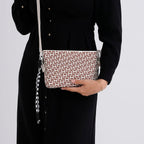 Designer-Inspired Monogram Print  Crossbody Bag - Monogram
