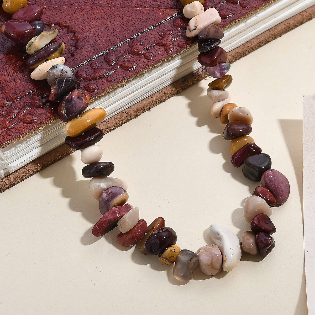 Mookite Stone Necklace (Size - 30) 260.00 Ct. 8203453 1