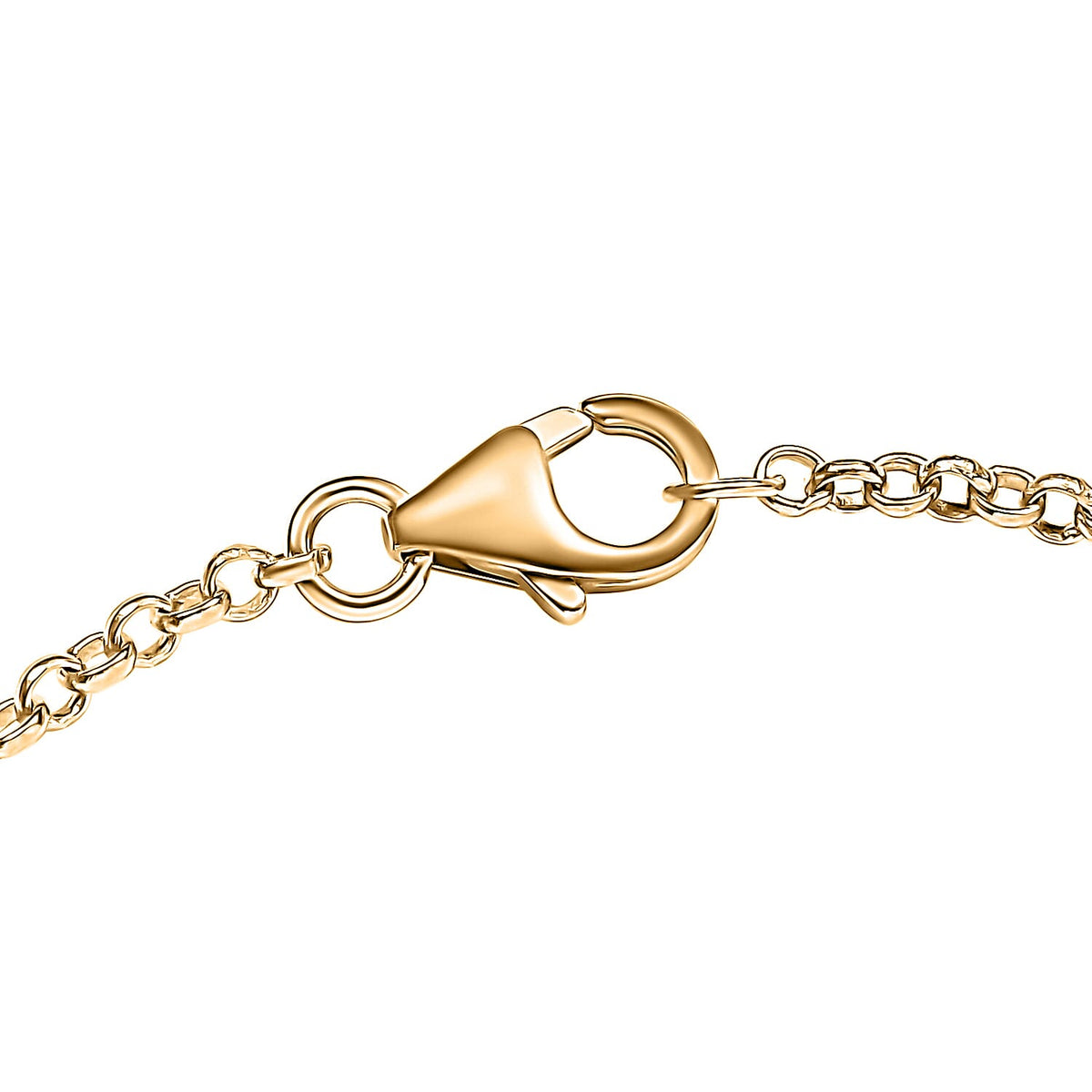 Premium Rainbow Moonstone Necklace (Size - 20) in 18K Yellow Gold Vermeil Plated Sterling Silver 2.17 Ct. 7533160 3