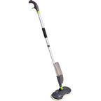 Shine Rotating Mop With Spray - Grey